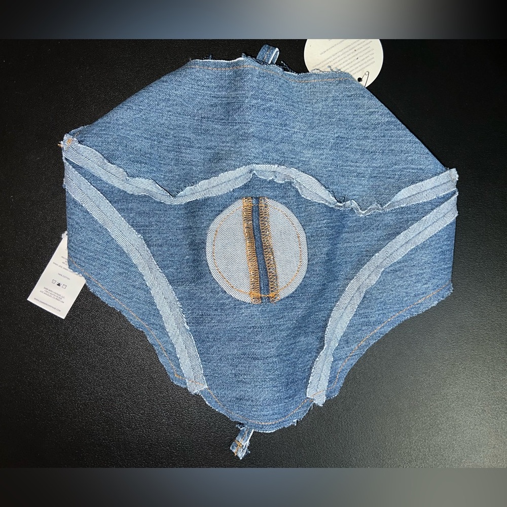 SAMI MIRO VINTAGE X LEVI'S CIRCLE POCKET TOP - Picture 6 of 7